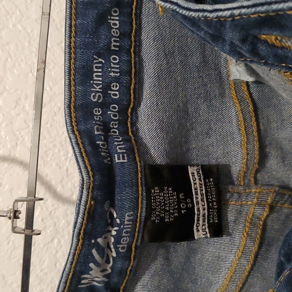 Massimo denim mid-rise skinny 10R - Picture 5 of 5